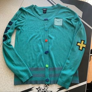 Adventure Time BMO Cardigan